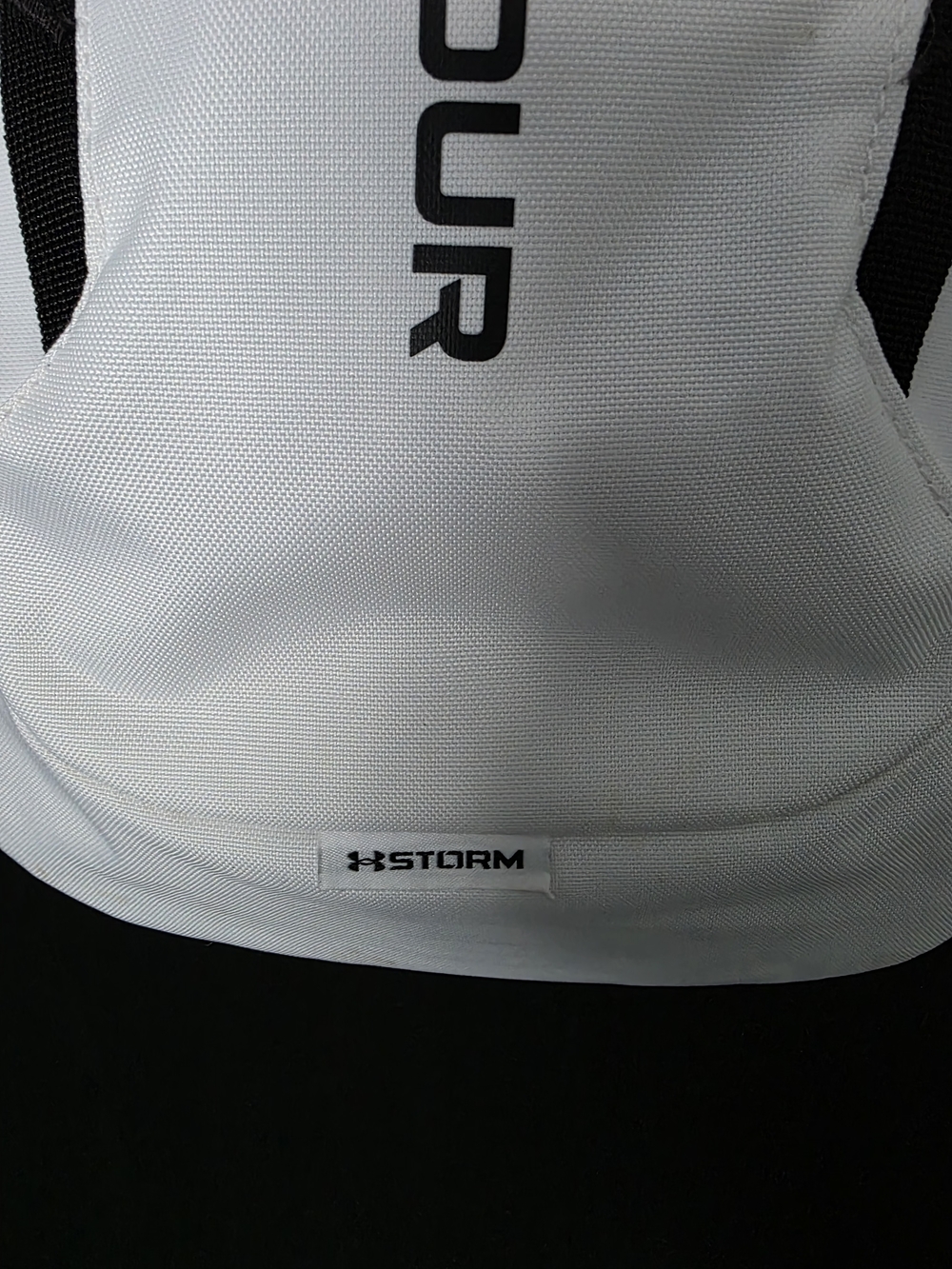 Under Armour White Men's Storm Backpack - Picture 2 of 10